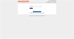 Desktop Screenshot of client.planomatic.com